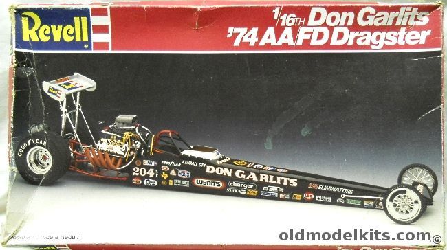 Revell 1/16 Don Garlits Big Daddy '74 AA/FD Fuel Dragster, 7472 plastic model kit